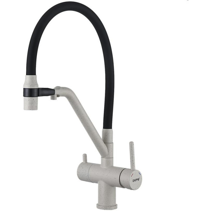 Смеситель для кухни с гибким изливом GAPPO G4398-81